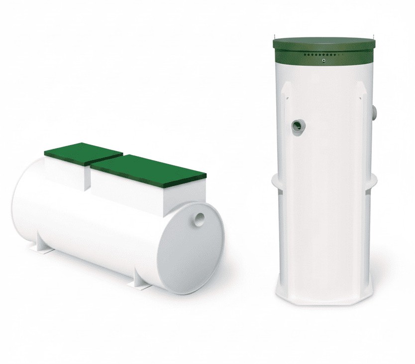 вертикальный или горизонтальный септик