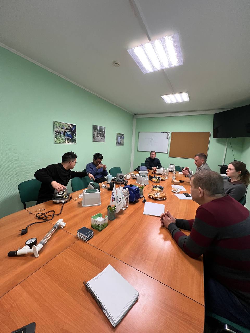 Еще один продуктивный день на нашей производственной площадке в Лобне!