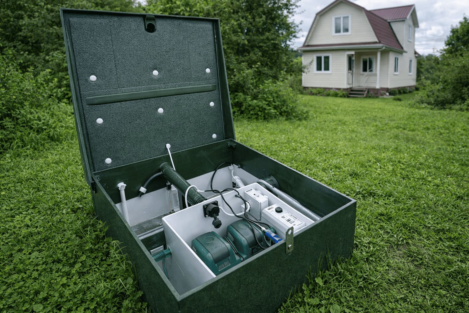 септик или бетонные кольца что лучше